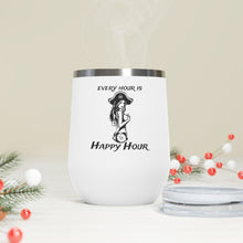 Load image into Gallery viewer, Every Hour is Happy Hour 12oz Insulated Wine Tumbler
