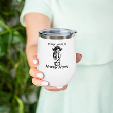 Load image into Gallery viewer, Every Hour is Happy Hour 12oz Insulated Wine Tumbler
